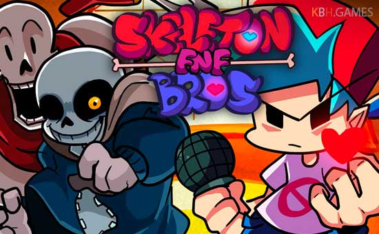 Friday Night Funkin Skeleton Bros