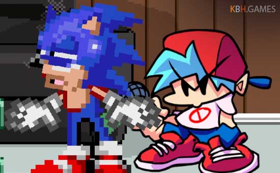 FNF vs Dorkly Sonic v1 (Funkin' for Hire)