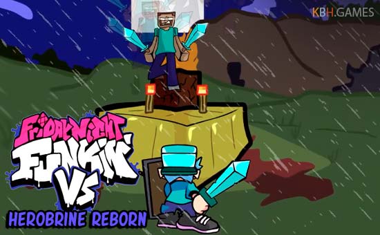 Friday Night Funkin vs Herobrine Reborn