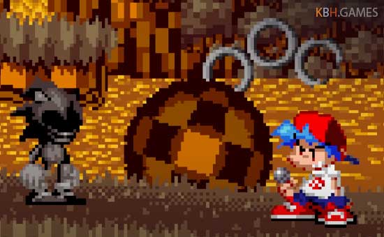 FNF Sonic.EXE Burning - Nove Take