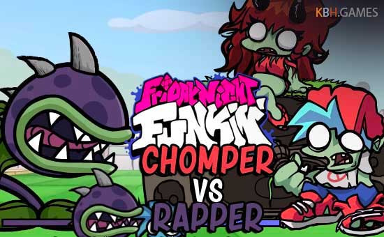 FNF Chomper VS Rapper (Plants Vs Zombies)