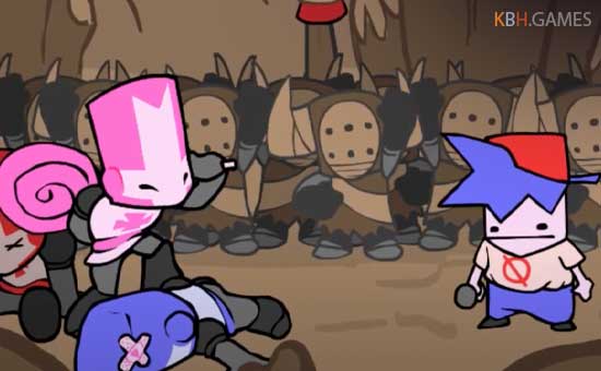 FNF x Castle Crashers: Crashing